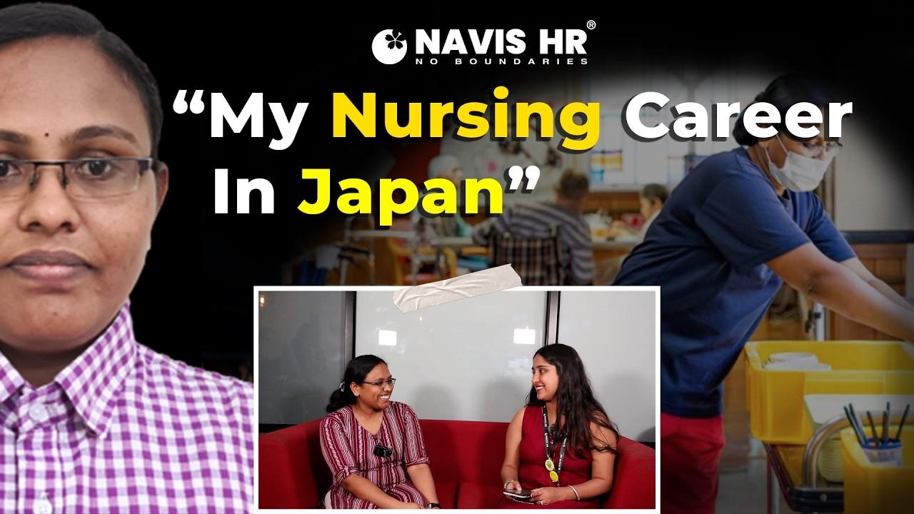 Manju, a registered nurse from Kerala now working in a managerial role in Japan
