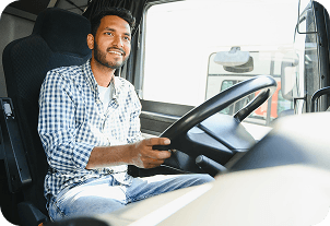 Modern clean logistics and driving environment in Japan