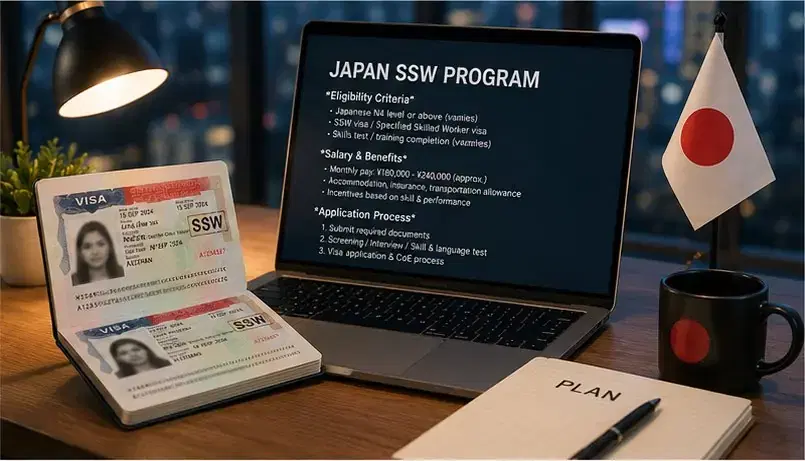 Planning your Japan SSW visa journey