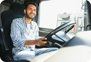 Modern clean logistics and driving environment in Japan